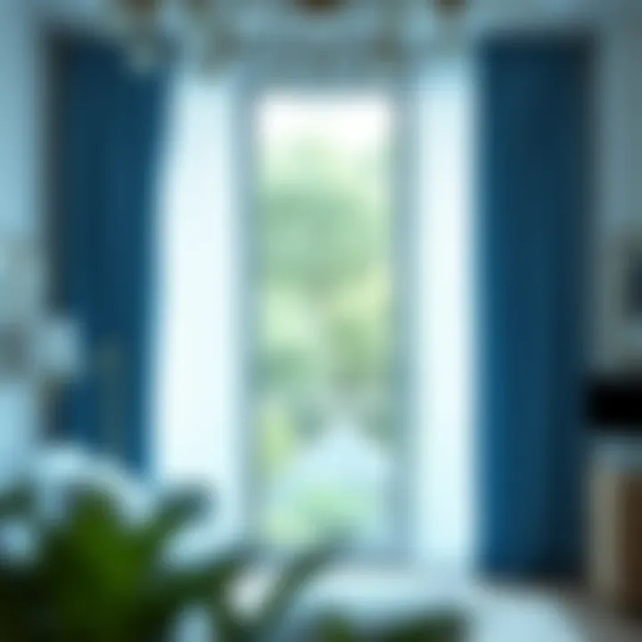 Magnificent Exploring Blue and White Drapery Panels: A Comprehensive Guide