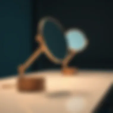 Magnificent Exploring the Functionality and Aesthetics of Mirrors on Extendable Arms