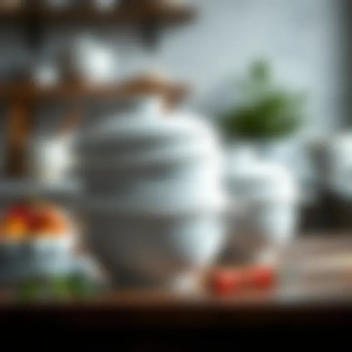 Magnificent Exploring the Utility of White Mixing Bowls with Lids