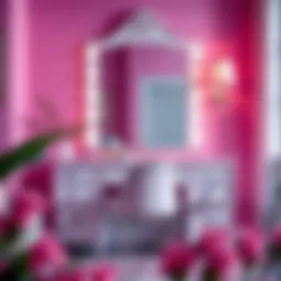 An In-Depth Exploration of Pink Vanity Sets: A Fusion of Style and Functionality Introduction