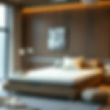 Luxurious memory foam mattress with a plush design