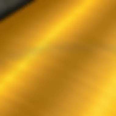 Intricate Texture of Brushed Brass Close-up of brushed brass finish highlighting texture and quality