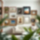 Elegant bulk picture frames in various designs showcasing decor styles.