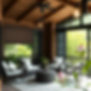 Functional outdoor shades providing comfort and protection