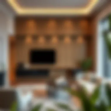 Tempered Glass Installation in Modern Design Elegant installation of tempered glass in a modern living space