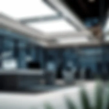 Enhancing Productivity with Office Lighting Sleek office space utilizing task lighting for productivity