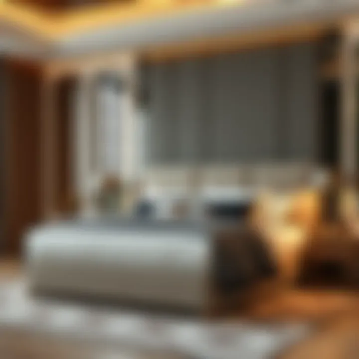 Luxurious Queen Bedset Materials Luxurious queen bedset showcasing premium materials