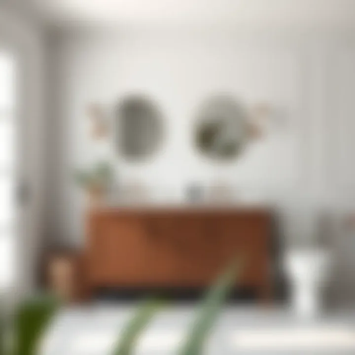 Stylish Bathroom Integration of Vanities Stylish bathroom with a well-chosen 50-inch vanity enhancing the overall decor