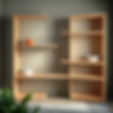 Comparative analysis of cardboard shelves and traditional shelving