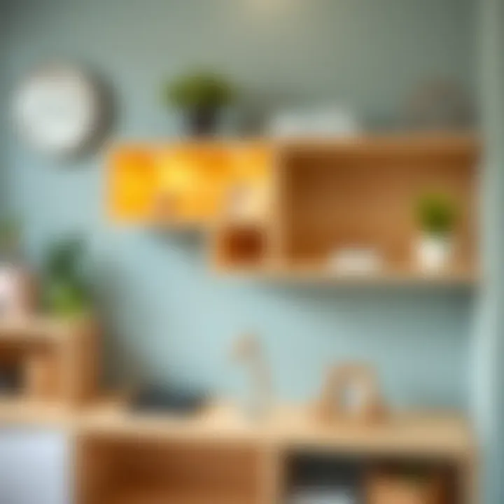 Eco-friendly cardboard materials used in shelf construction