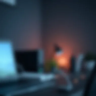 Sleek Design with Cable Sleeves for a Tidy Workspace Cords concealed within a cable sleeve