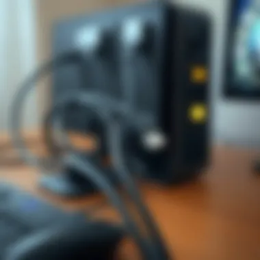 Effective Use of Cable Ties for Cord Organization Neatly organized cords using cable ties