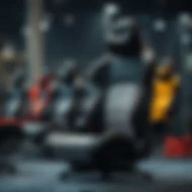 Various materials used in gaming seat construction