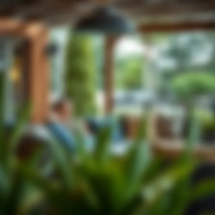 Stylish Cushions Enhancing Patio Aesthetics Stylish outdoor cushions on a patio setting