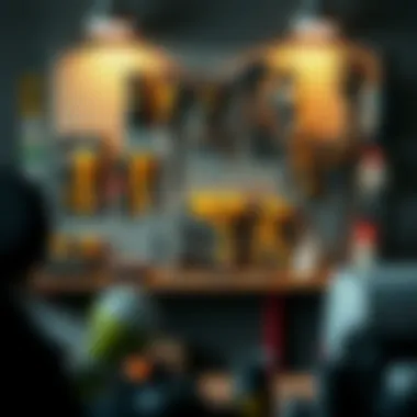 Tailored Solutions for Your Workspace Customized pegboard with tools and accessories