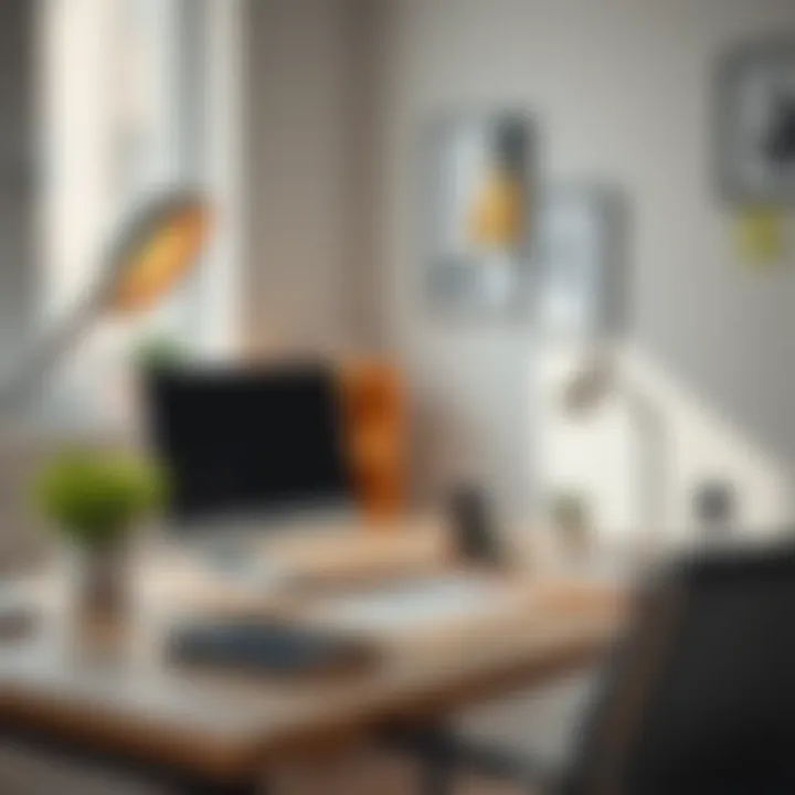 Psychological Benefits of a Tidy Workspace Benefits of a tidy workspace with clear desk topper