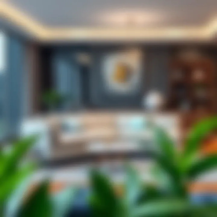 Modern Design of a Sleeper Sectional Stylish sleeper sectional in a modern living room