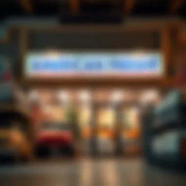 Welcoming Atmosphere at American Freight Store An inviting storefront of American Freight Mattress Store