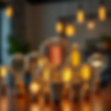 Diverse Designs of E12 LED Bulbs Variety of E12 LED bulb designs available at Lowe's