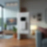 Sleek design of a battery smart switch with modern aesthetics