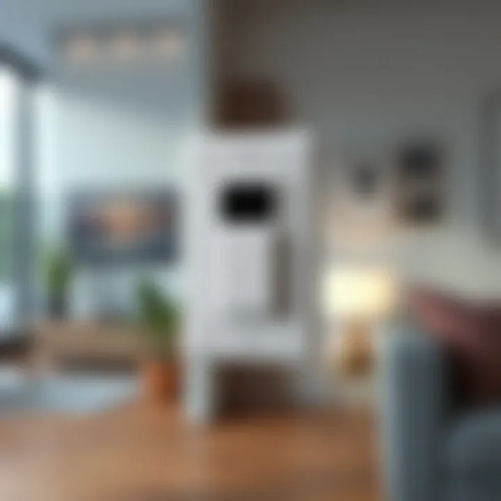 Sleek Design of Battery Smart Switch Sleek design of a battery smart switch with modern aesthetics