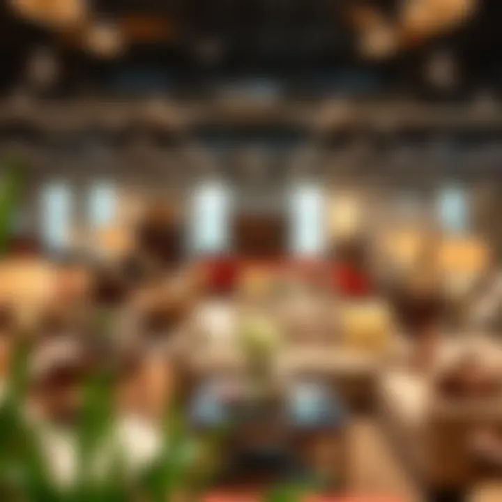 Diverse selection of furniture pieces on display