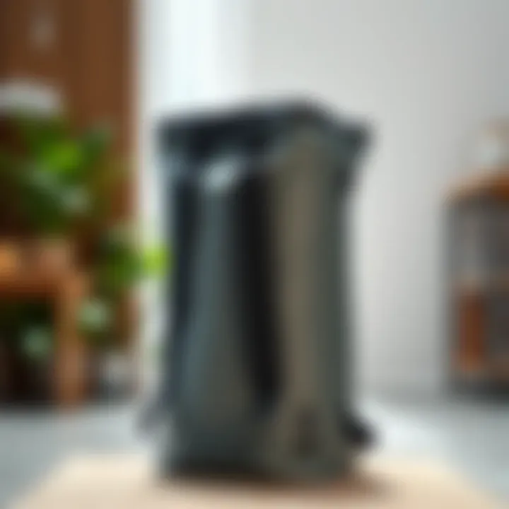 Innovative design of a laundry bag with ergonomic backpack straps