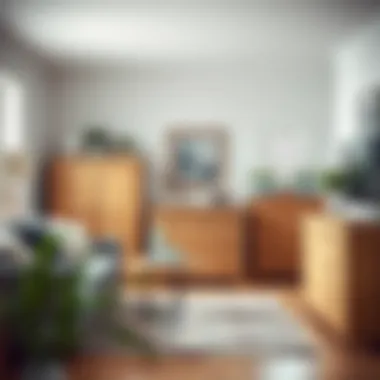 Comparison of Light Oak Dresser Styles Comparison of various light oak dresser styles in a living space