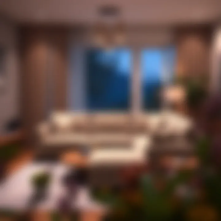 Sectional Couch Fitting Perfectly in Cozy Living Space A sectional couch fitting perfectly in a cozy living space