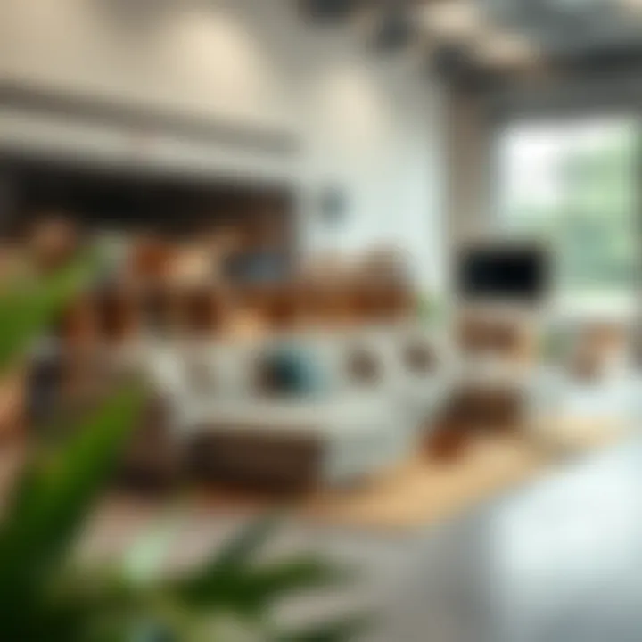 Organized Delivery Setup for Sectional Couches A well-organized delivery setup for sectional couches