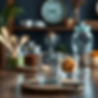 Versatile uses of a four-cup glass container in various culinary settings