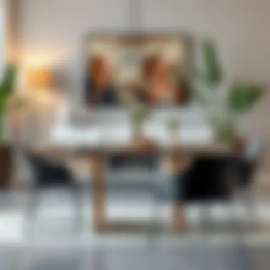 Contemporary metal dining set with stylish design