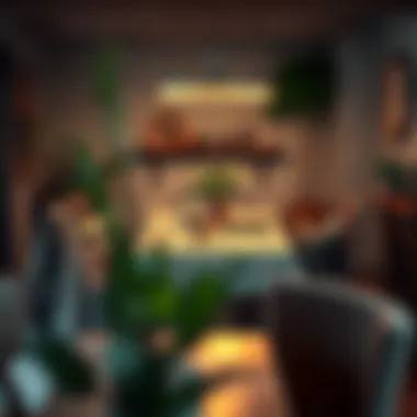 Cozy dining space featuring a rustic dining set