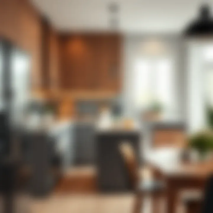 Stylish and Practical Kitchen Functional kitchen design emphasizing efficiency and style