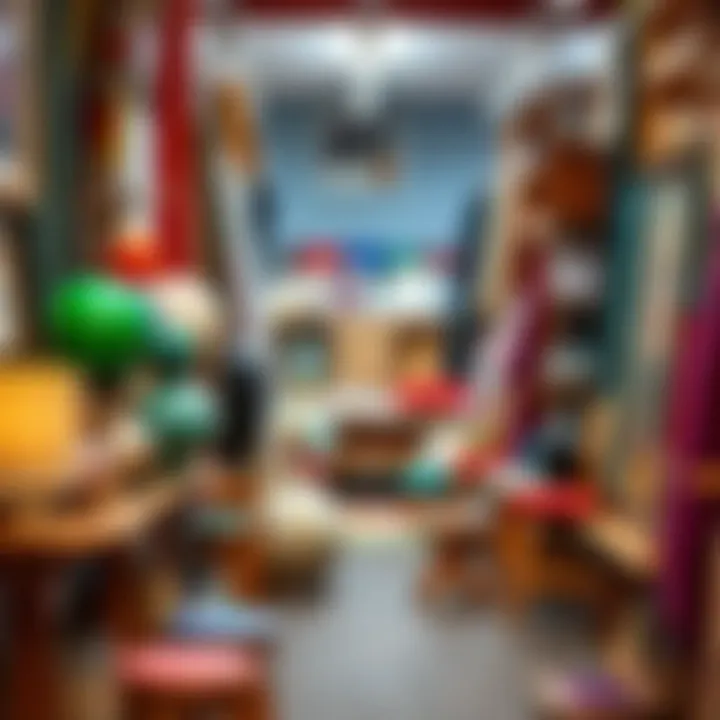 Vibrant Textiles and Accessories A vibrant collection of textiles and accessories for home decoration