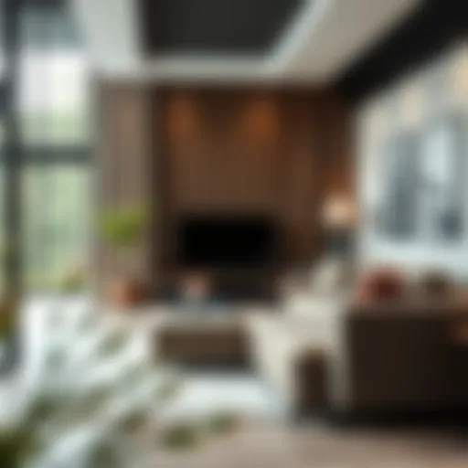 Versatile Tall Ottoman Bench in Modern Living Space A tall ottoman bench in a modern living room setting, showcasing its versatility.