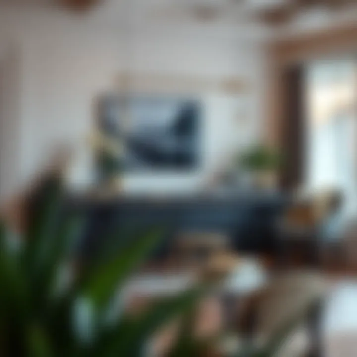 Chic Interior Display Stylish 30 inch work table displayed in a chic interior design