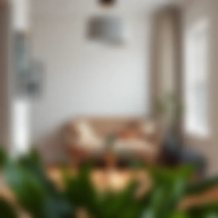 Inviting Space with Settee and Table Cozy nook featuring a 40 inch settee and a small table