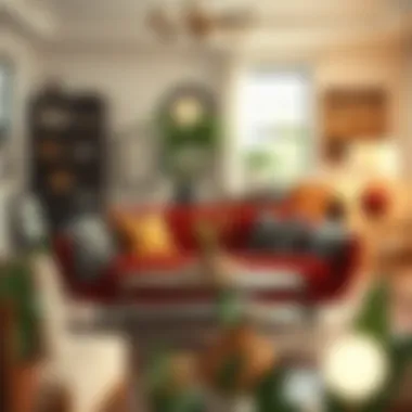 Eclectic Aesthetic with a Versatile Settee Versatile 40 inch settee in an eclectic room setting