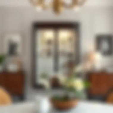 Elegant small wall curio cabinet showcasing fine collectibles