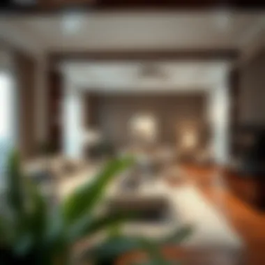 Personalized interior spaces created through online resources