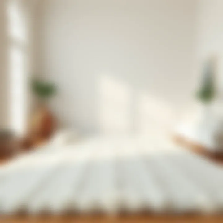 Maintenance tips for keeping a white rug clean
