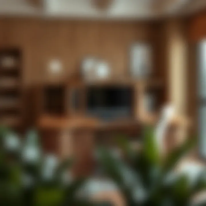 Craftsmanship of Oak Computer Desks Elegant oak computer desk showcasing craftsmanship