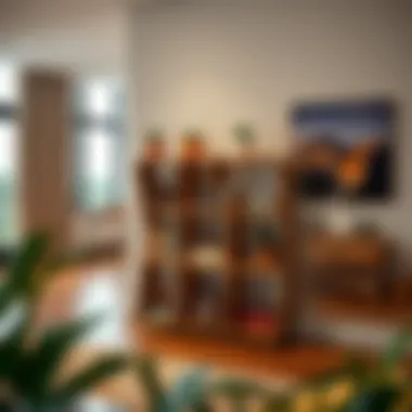 Versatile applications of Origami Shelf in living spaces