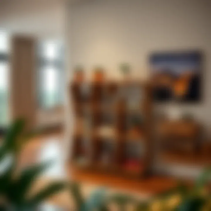 Versatile applications of Origami Shelf in living spaces