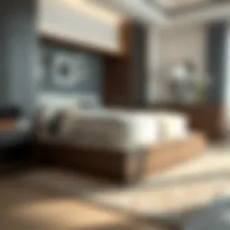 Elegant under bed trundle drawer design