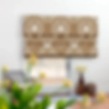 Customized Roman shades showcasing unique design options