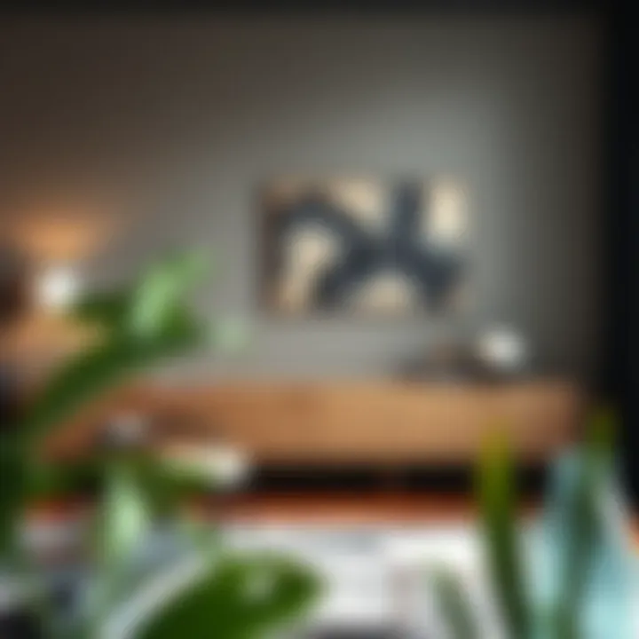 Functional Layout Featuring Long Office Credenza Functional layout featuring long office credenza