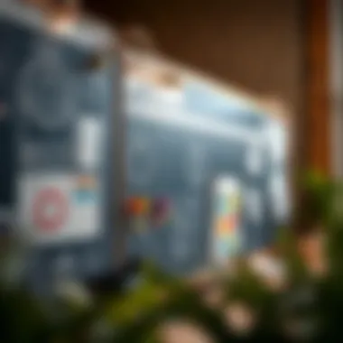 Customized Magnetic Task Board Close-up of a customized magnetic task board with unique designs