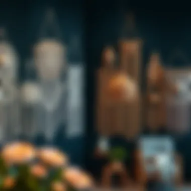 Diverse Designs of Macrame Wall Hangings Diverse macrame wall hanging designs displayed in a gallery